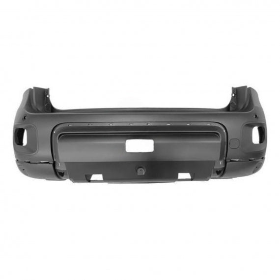 Parchoques trasero imprimado con agujeros sensores (Mod.4 Fiat PANDA