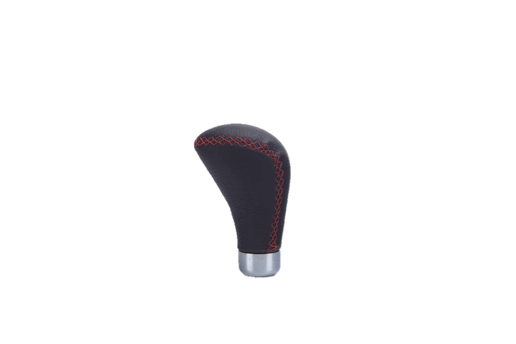 POMO PALANCA CAMBIO POLIPIEL NEGRO-HILO ROJO Accesoires VOITURE MANTENIMIENTO Y HERRAMIENTAS