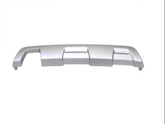 Protección del paragolpes trasero pintada gris plata [STE Dacia SANDERO