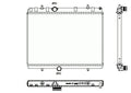 Radiador 1,6L Hdi 380x554x29 Peugeot RCZ