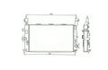 Radiador 1,7L DTI Opel MERIVA