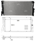 Radiador 1.5L [F54/F57/F60] Mini MINI COUNTRYMAN