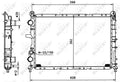 Radiador 2,0L - 1,9L Td Alfa ROMEO 155
