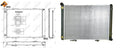 Radiador 2.5L D BVA Clim. Mercedes CLASE C