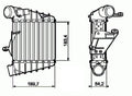 Refrigerador intercambiador aire turbo 1.4L TDI - 1.9L TDI Seat IBIZA