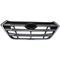 Rejilla frente, negra, moldura cromada Hyundai TUCSON