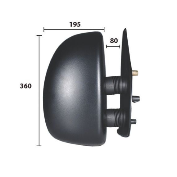 Retrovisor exterior derecho Fiat DUCATO