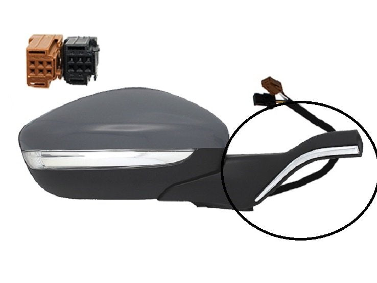 Retrovisor exterior derecho Peugeot 208