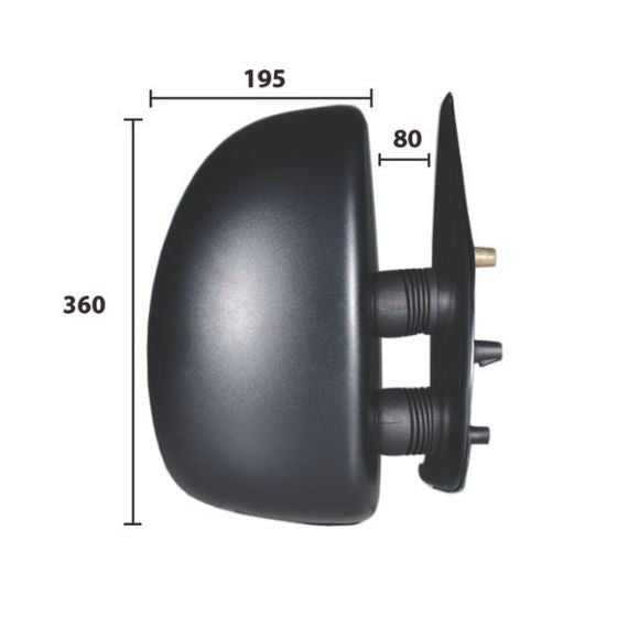 Retrovisor exterior derecho Citroen JUMPER