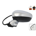 Retrovisor eléctrico izquierdo, cromado, convexo, térmico, abatible, con intermitente, cortesía, memoria, side (16 pines) Citroen DS4
