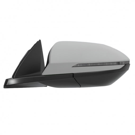 Retrovisor eléctrico izquierdo, convexo, térmico, imprimado, cromado, abatible, con intermitente, side (10 pines) Hyundai TUCSON