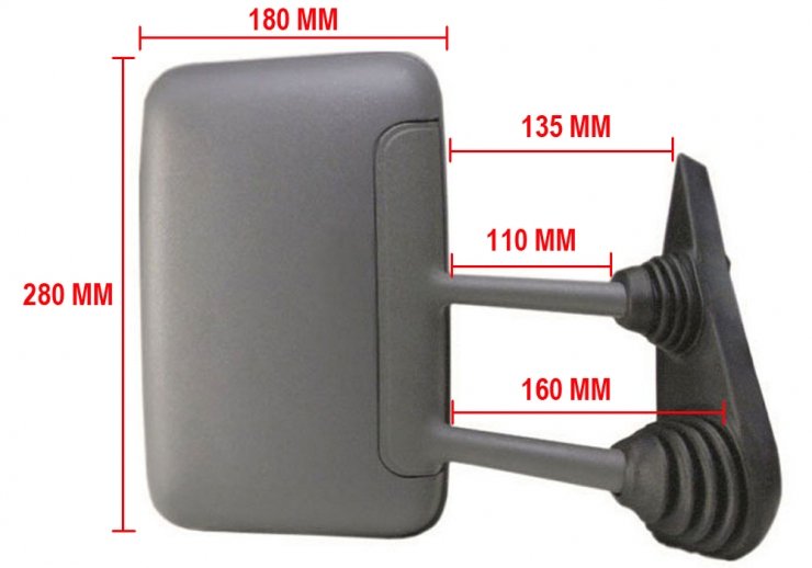 Retrovisor exterior derecho Iveco DAILY
