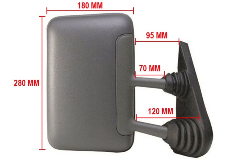 Retrovisor exterior derecho Iveco DAILY