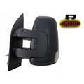 Retrovisor manual izquierdo, convexo, con intermitente (Brazo corto) (2 pines) Iveco DAILY