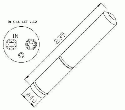 Secador aire acondicionado Dci Nissan ALMERA
