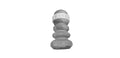 Soporte columna amortiguador trasero Volkswagen GOLF