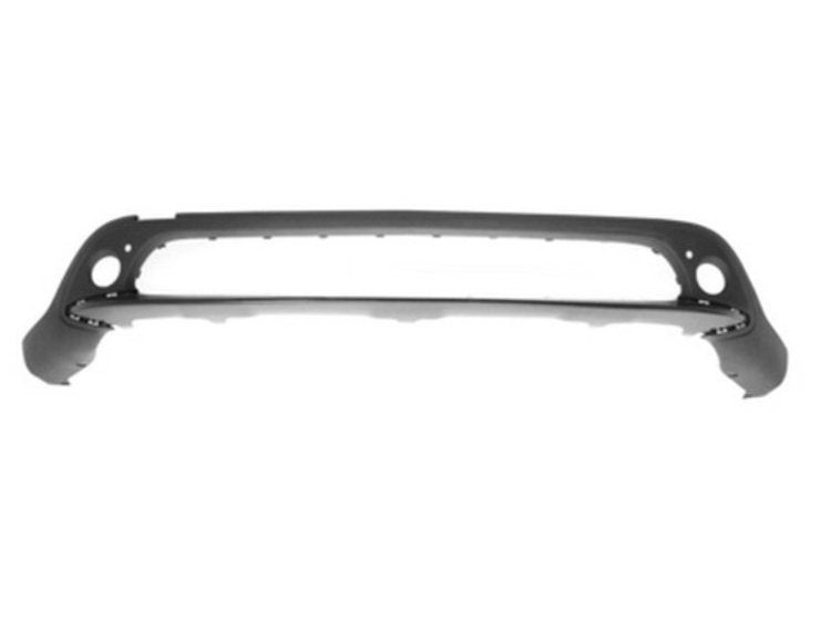 Spoiler central del parachoques delantero, gris, agujeros Mercedes CLASE GLA