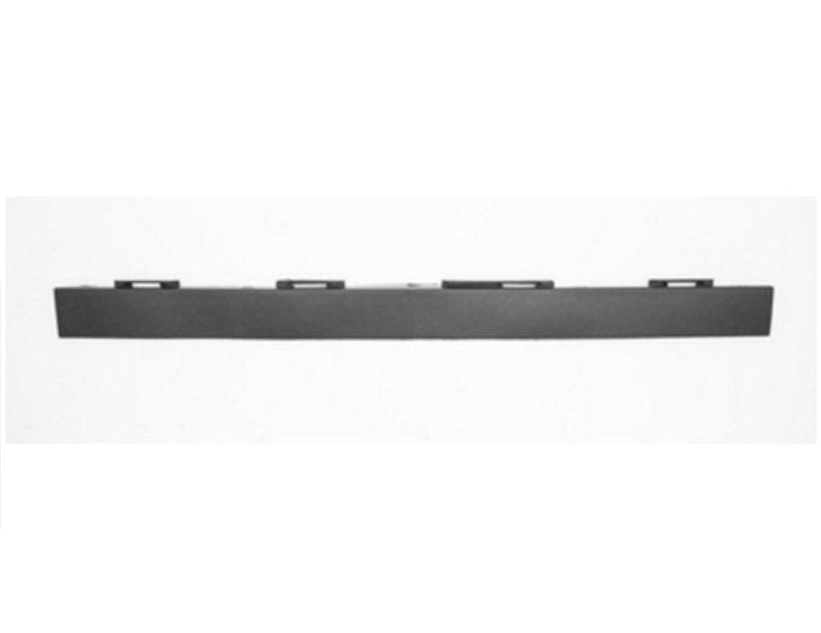 Spoiler inferior central parachoques delantero, negro SM Smart FORFOUR