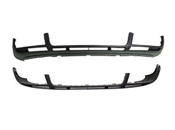 Spoiler parachoques delantero negro Audi A4