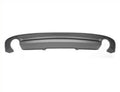 Spoiler parachoques trasero, plateado, con escape derecho Audi A4