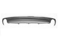 Spoiler parachoques trasero, negro, moldura cromada AUDI Audi A6