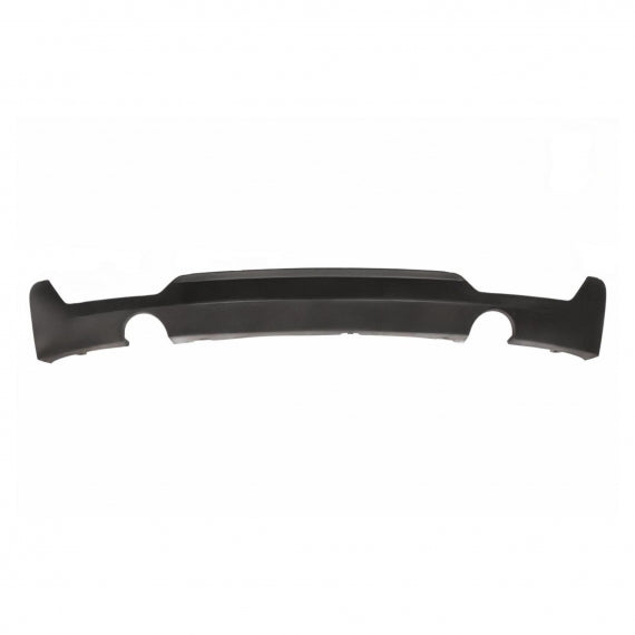 Spoiler parachoques trasero, negro, escape doble (Coupé/C Bmw SERIE 4