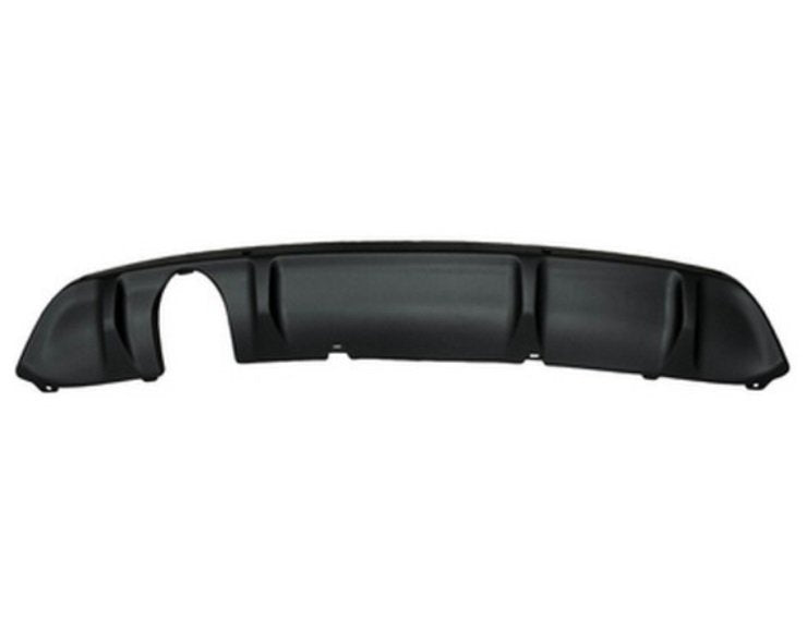 Spoiler parachoques trasero negro con agujeros lavafaros Citroen DS3