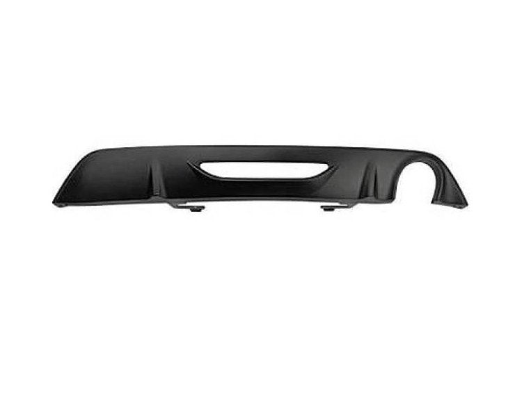 Spoiler parachoques trasero, escape derecho Peugeot 208