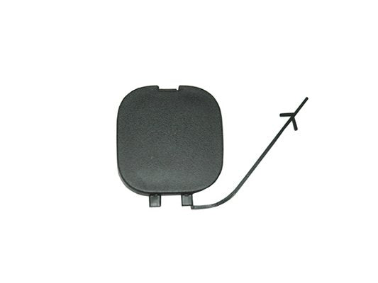 Tapa gancho parachoques trasero, negro Fiat PANDA