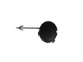 Tapa gancho parachoques delantero imprimada Ford MONDEO