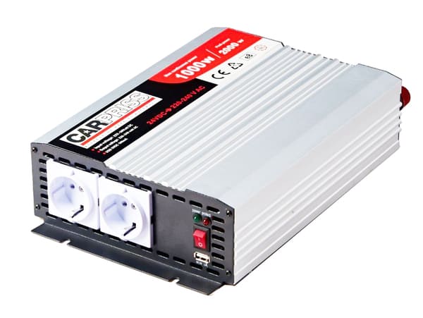 TRANSFORM.C-USB 24-230V 1000W USB 1000mA Accesoires VOITURE ELECTRÓNICA